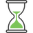 a sand clock icon